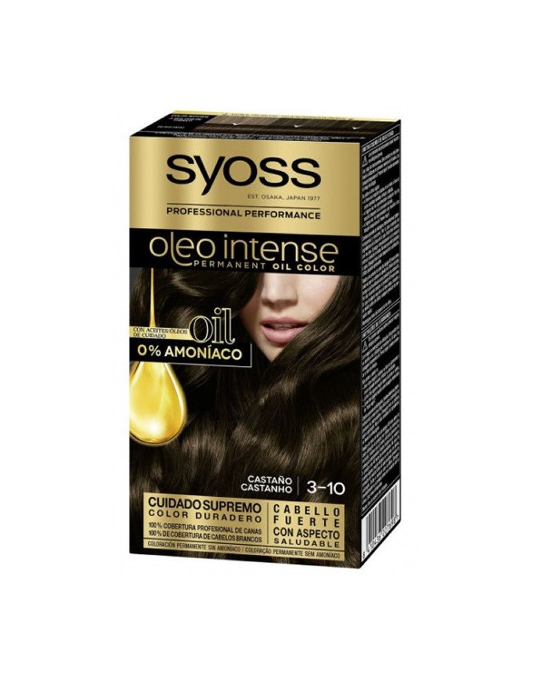 Syoss Oleo Intense Tinte Permanente 3-10 Castaño