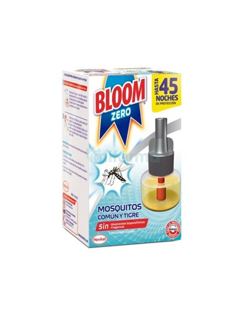 Bloom Zero Mosquitos Recambio Eléctrico Líquido 45 Noches