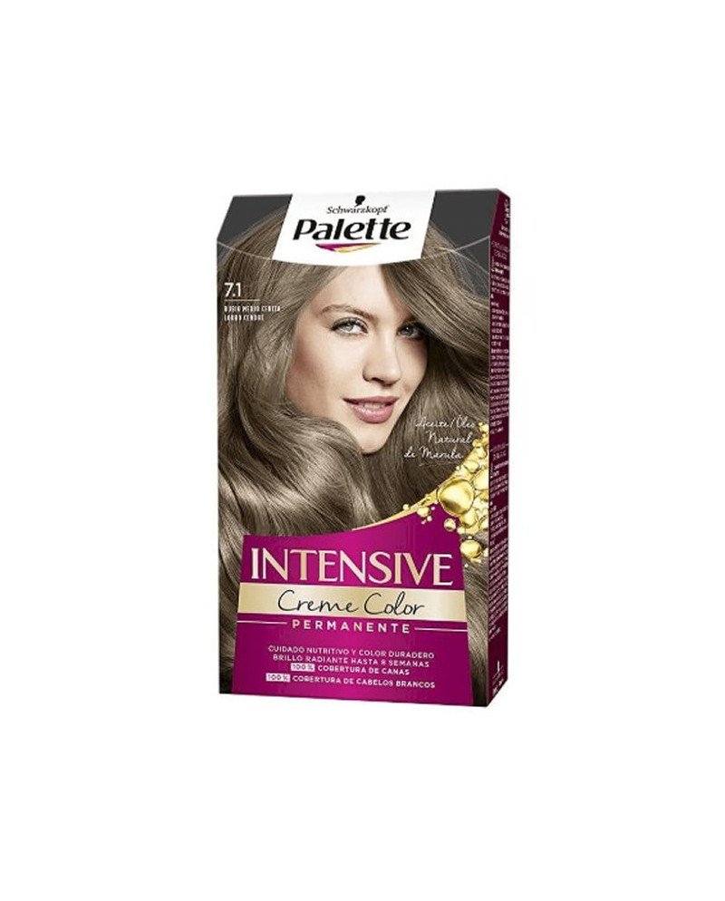 Schwarzkopf Palette Intensive Creme Color Tinte 7.1 Rubio Medio Ceniza