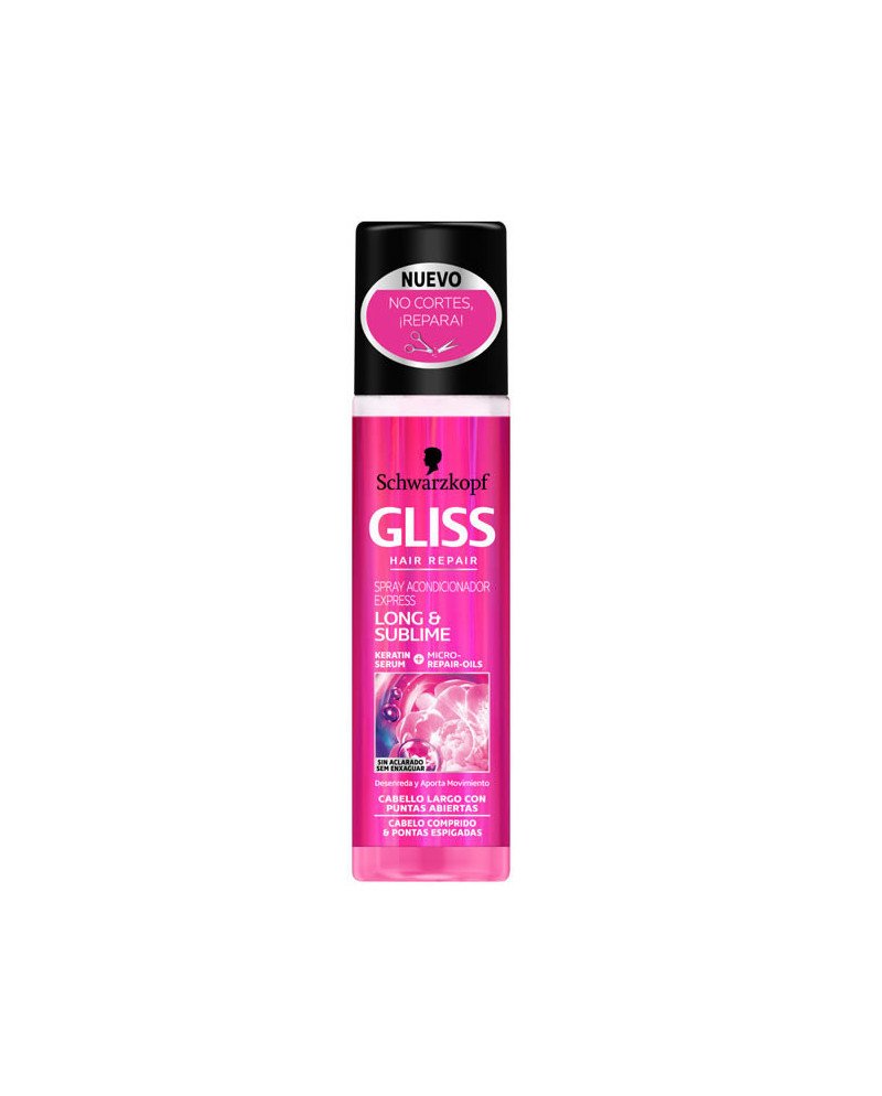Schwarzkopf Gliss Long And Sublime Acondicionador Spray Express200ml