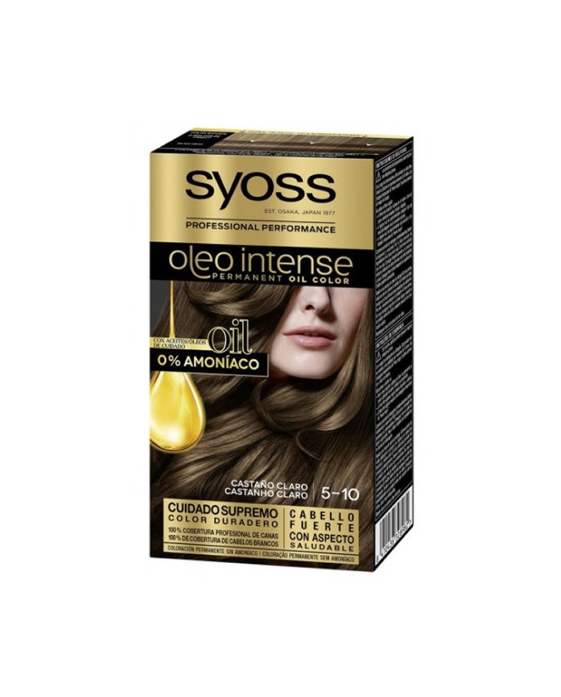 Syoss Oleo Intense Tinte Permanente 5-10 Castaño Claro