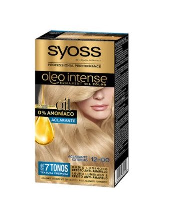 Syoss Oleo Intense Tinte Permanente 12-0 Aclarante Extremo