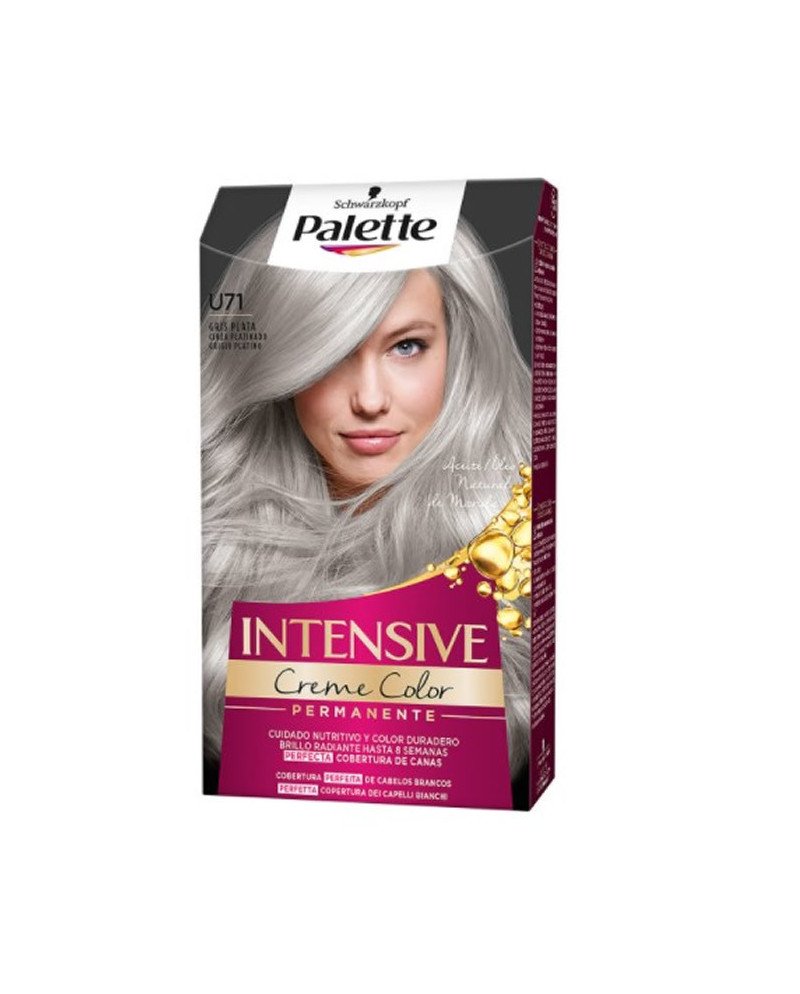 Schwarzkopf Palette Intensive Creme Color Tinte U71 Gris Plata