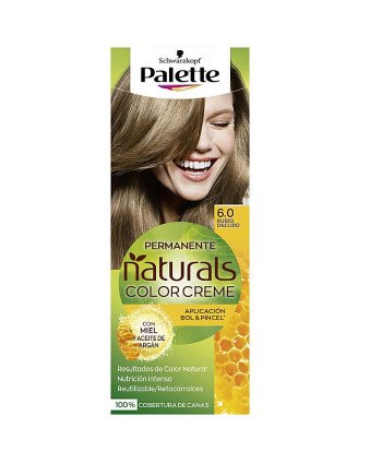 Schwarzkopf Palette Naturals Color Creme 6.0 Rubio Oscuro
