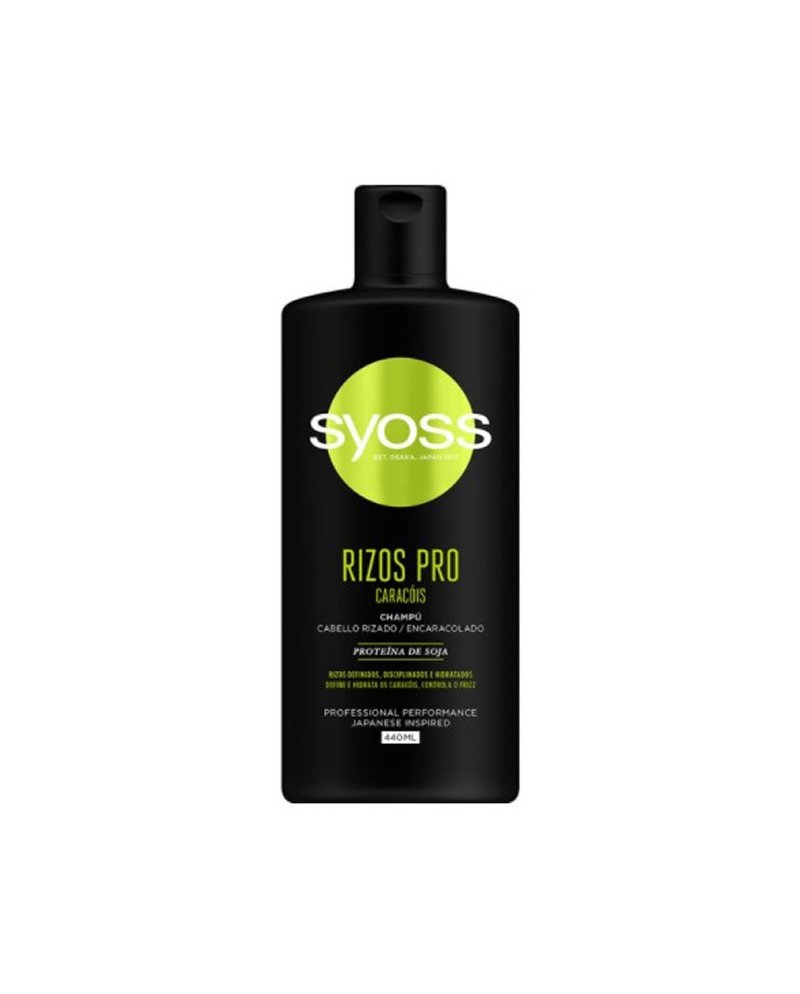 Syoss Champú Rizos Pro Definición E Hidratación Cabello Ondulado O