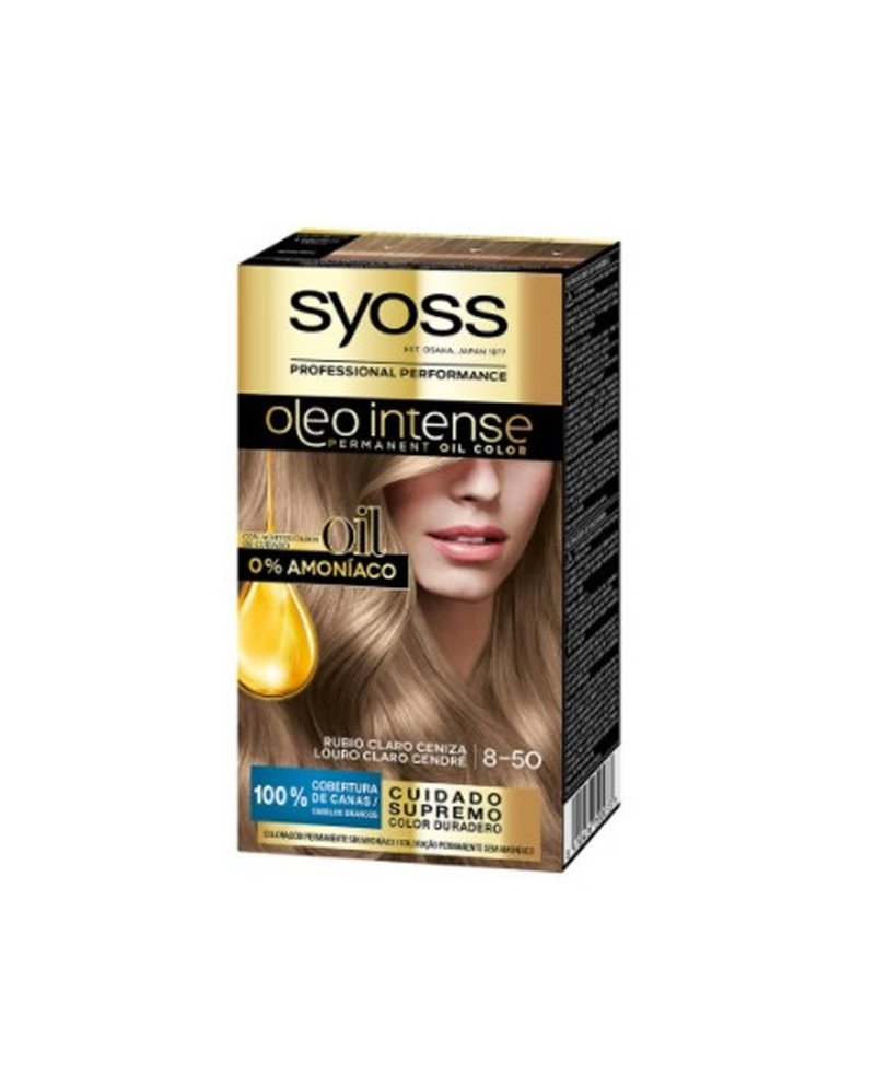 Syoss Oleo Intense Tinte Permanente 8-50 Rubio Ceniza