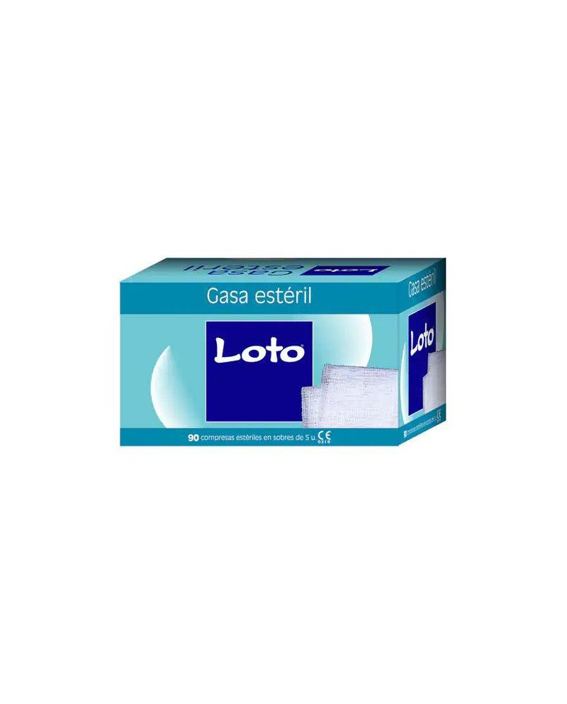 Indasec Loto Gasa Suave Hidrófila 100 Algodón 90 Uds