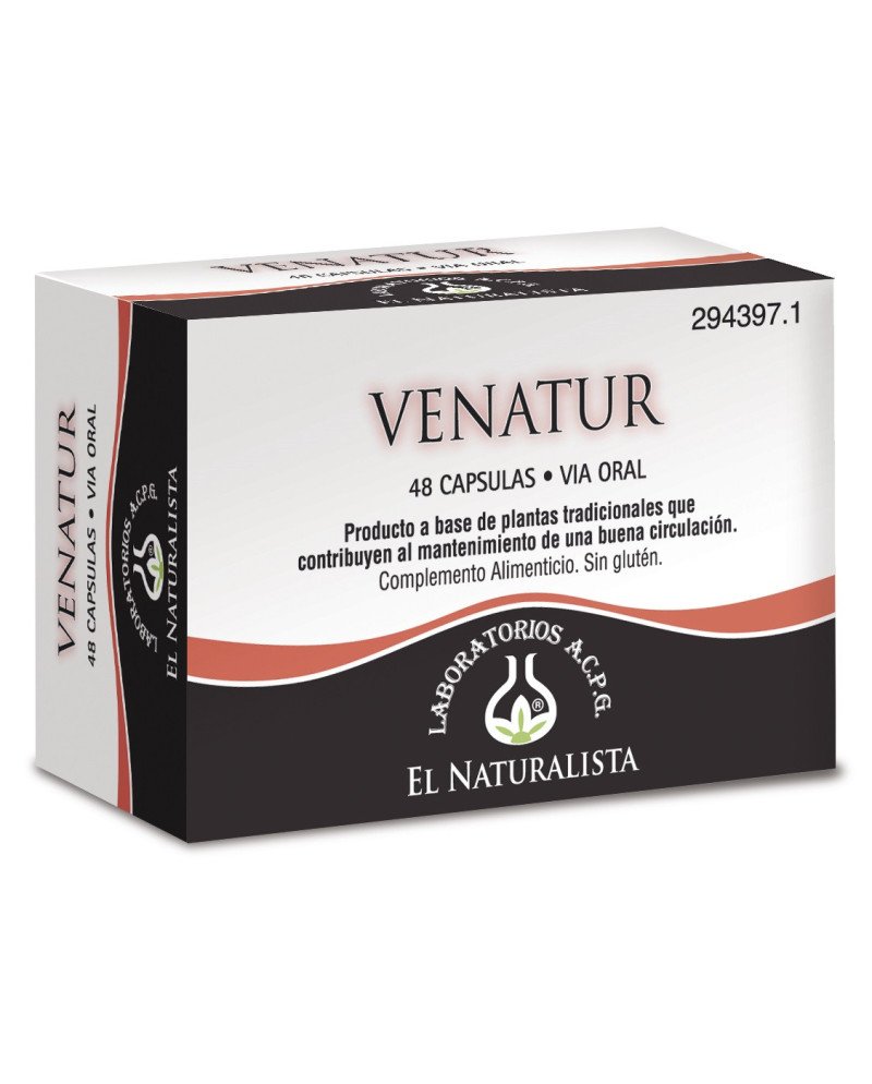 El Natural Venatur 48 Caps 375 Mg