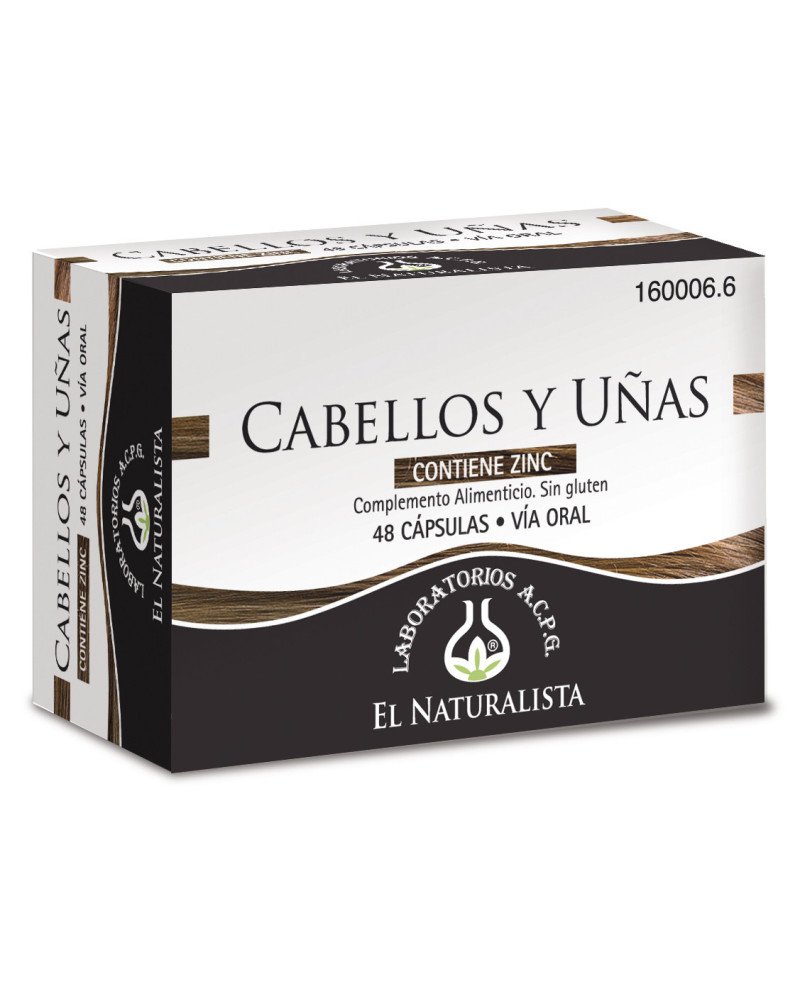 Cabello y Uñas El Naturalista 48 Caps