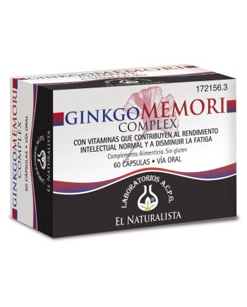 El Natural Ginkgomemori Complex 60 Caps