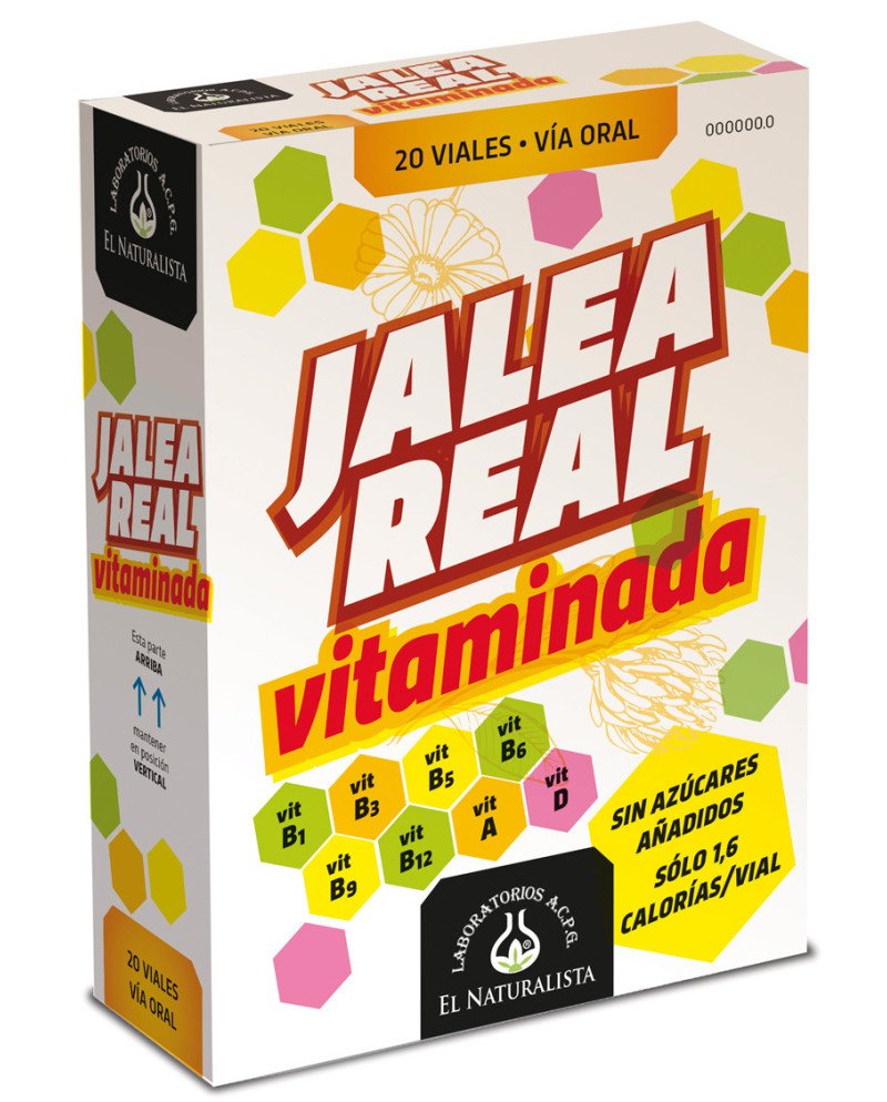 El Natural Jalea Real Vitaminada 20 Viales Abre Facil