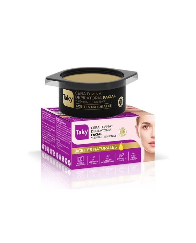 Taky Cera Depilatoria Facial con Aceites Naturales 100g