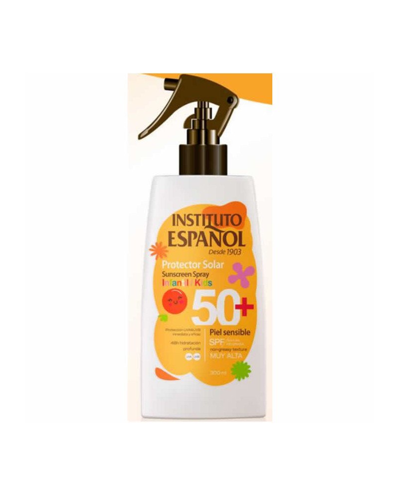 Instituto Español Protector Solar Infantil Spf50 Spray 300ml Piel Sen