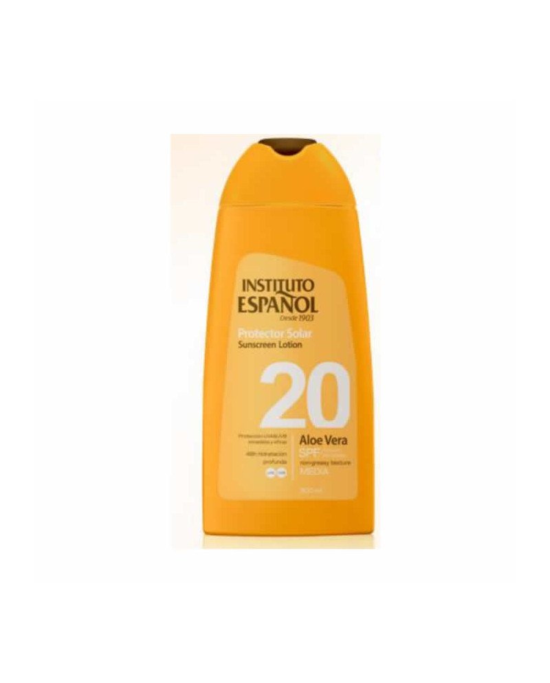 Instituto Español Proteccion Solar Aloe Vera Spf20 Locion 300ml