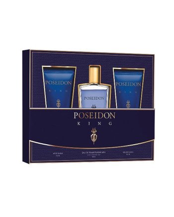 Aire De Sevilla Poseidon King Men Eau De Toilette Spray 150ml Set 3 Pi