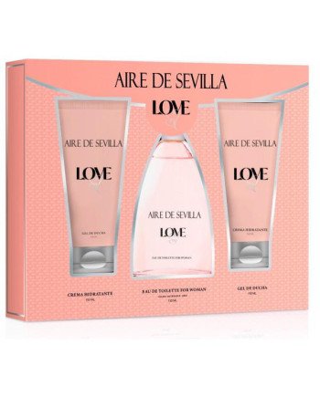 Instituto Español Aire De Sevilla Love Edt Spray 150ml Set 3pzas