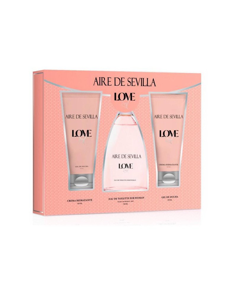 Instituto Español Aire De Sevilla Love Edt Spray 150ml Set 3pzas