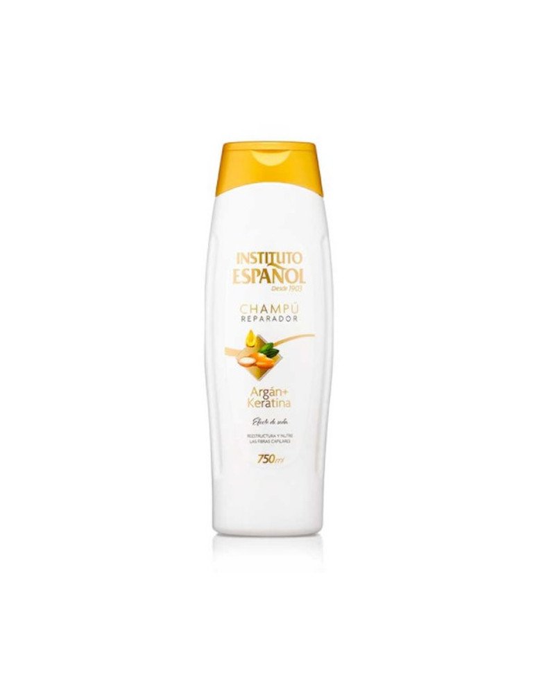 Instituto Español Argán + Keratina Champú Reparador 750ml