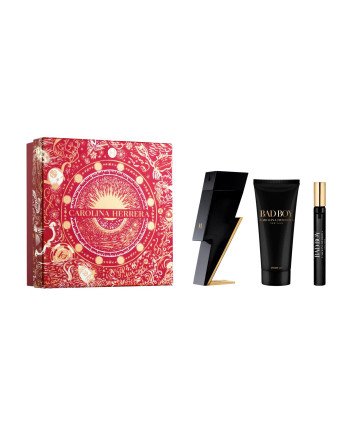 Carolina Herrera Bad Boy Eau De Toilette Spray 100ml Set 3 Piezas 2023