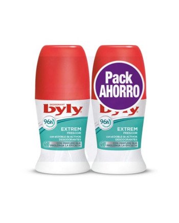 Byly Extrem Frescor Desodorante Roll-On 2x50ml