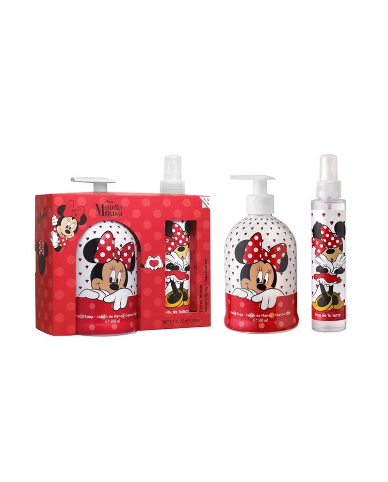 Disney Minnie Mousse Eau De Toilette Spray 150ml Set 2 Piezas