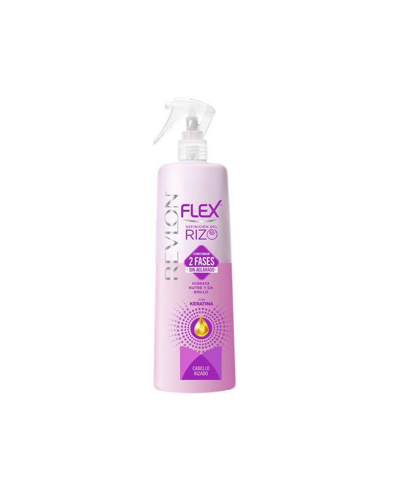 Revlon Flex 2 Fases Acondicionador Sin Aclarado Definición Rizos 400m