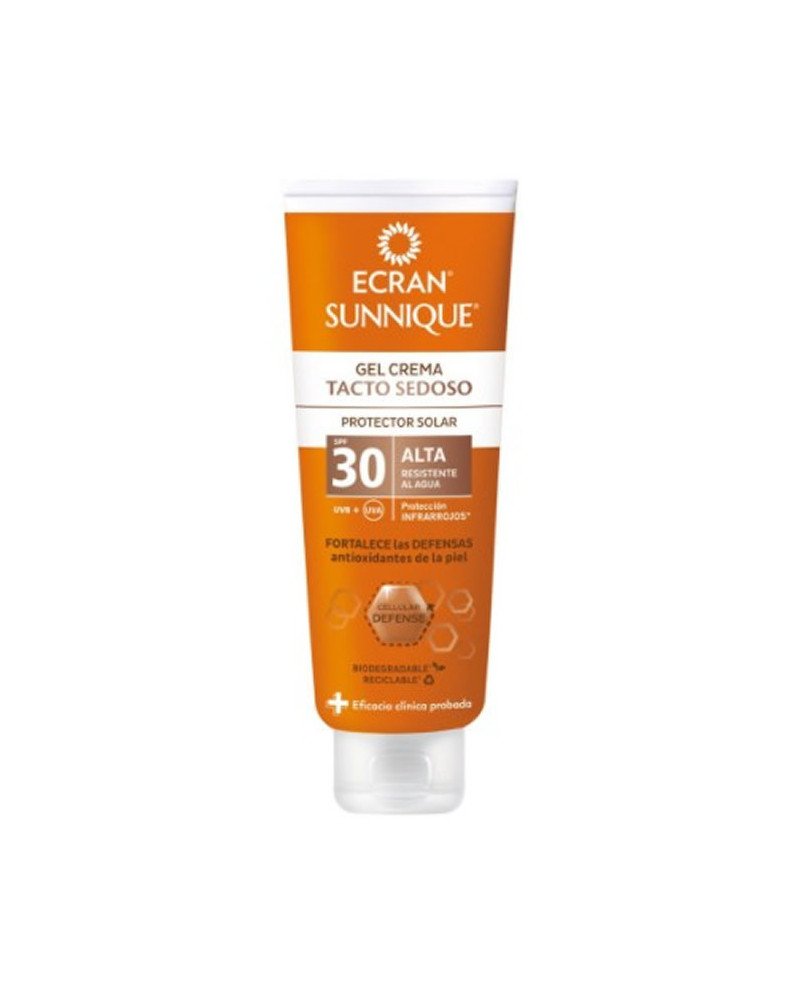 Ecran Sunnique Gel Crema Tacto Sedoso Spf30 250ml