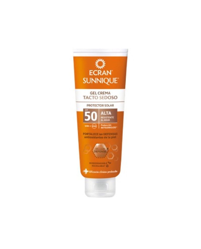 Ecran Sunnique Gel Crema Tacto Sedoso Spf50 250ml