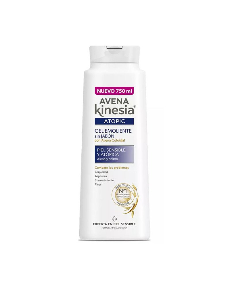 Avena Kinesia Atopic Gel Emoliente Sin Jabón 750ml