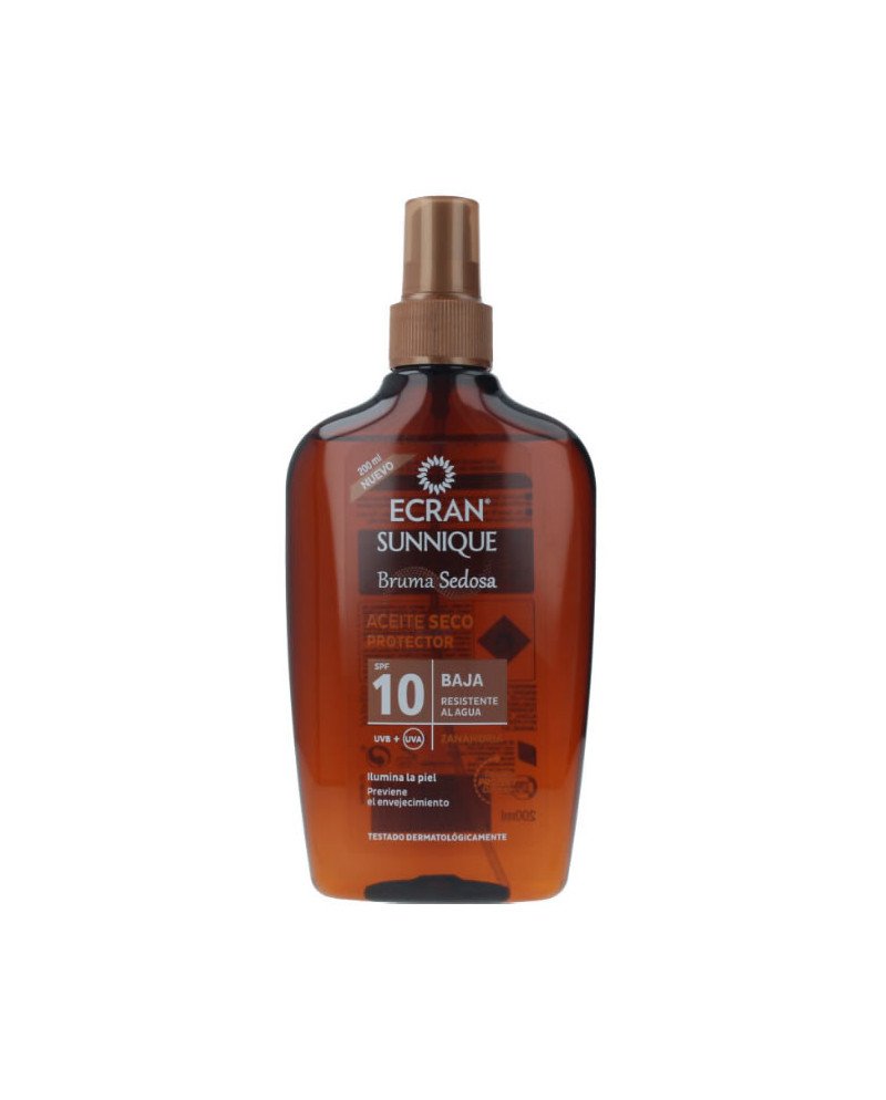 Ecran Sunnique Bruma Sedosa Aceite Seco Protector Spf10 200ml