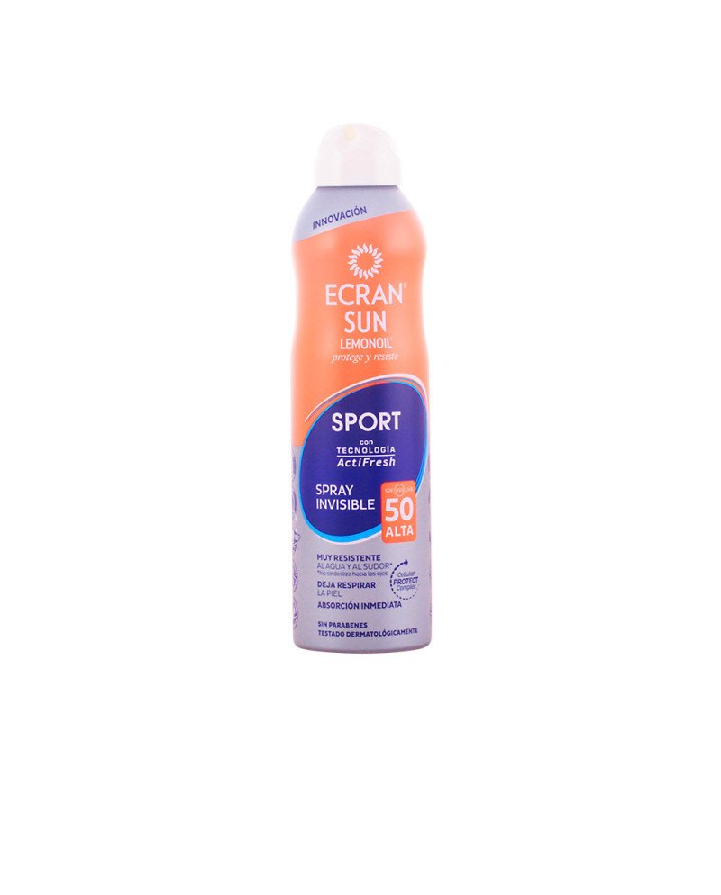 Ecran Sun Lemonoil Sport Spray Invisible Spf50 250ml