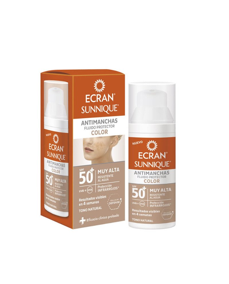 Ecran Sunnique Antimanchas Color Spf50 50ml