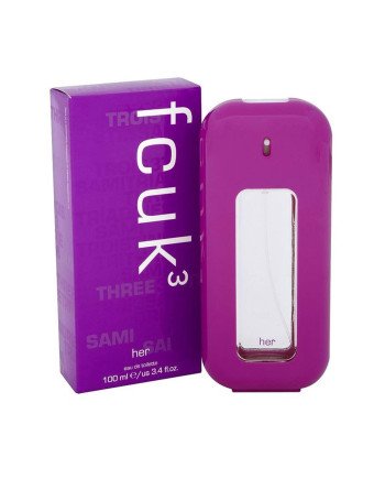 Fcuk 3 Her Eau De Toilette 100Ml Vaporizador