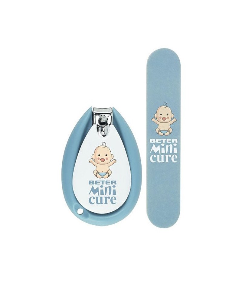 Beter Lote Minicure Bebé Azul 2 Piezas
