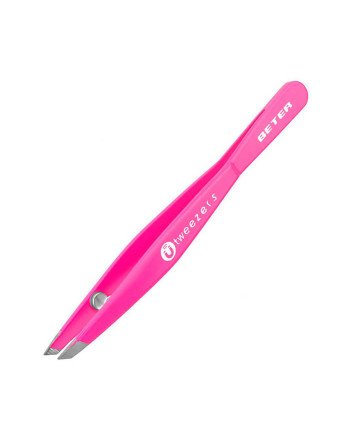 Beter Tweezers Magnetic Pinza De Depilar Punta Oblícua Fucsia