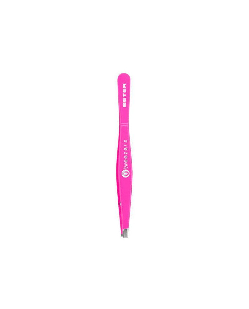 Beter Tweezers Magnetic Pinza De Depilar Punta Recta Fucsia