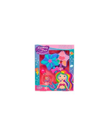 Cartoon Lorenay Mermaid Love Edt y Maquillaje Edt Spay 50ml Sets
