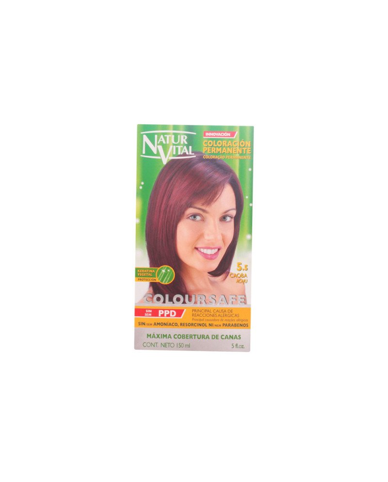 Naturaleza Y Vida Coloursafe Tinte Permanente 5.5 Caoba 150ml