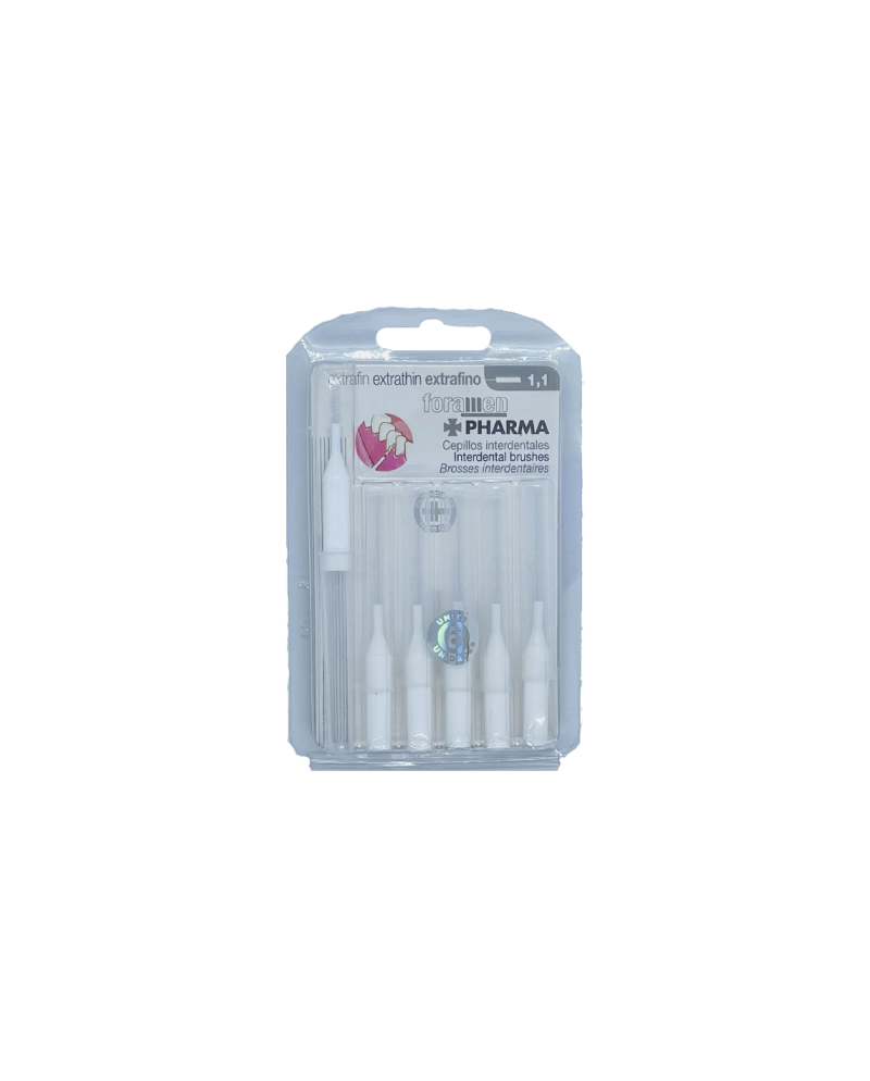 Foramen Cepillo Interdental Extrafino 1,1 6uds