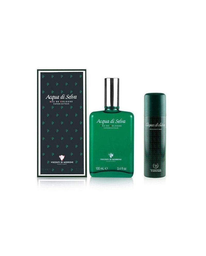 Victor Acqua Di Selva Eau De Cologne Spray 100ml Set 2 Piezas