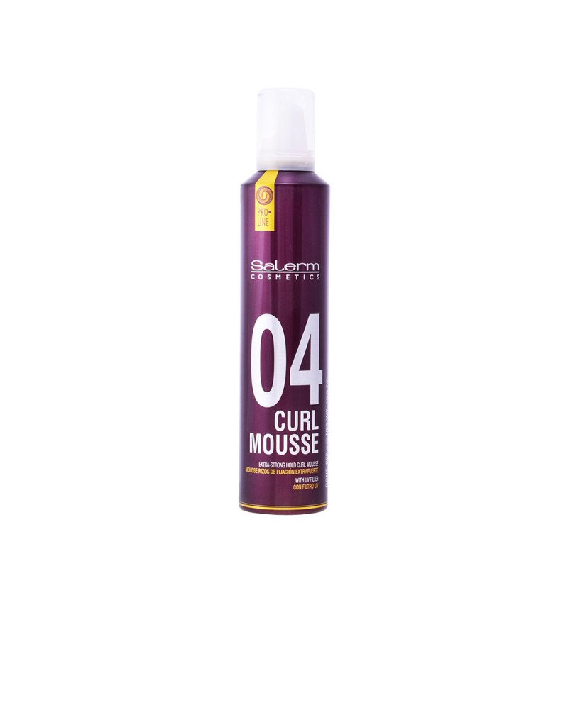 Salerm Cosmetics 04 Espuma Para Rizos Extra Strong 405ml