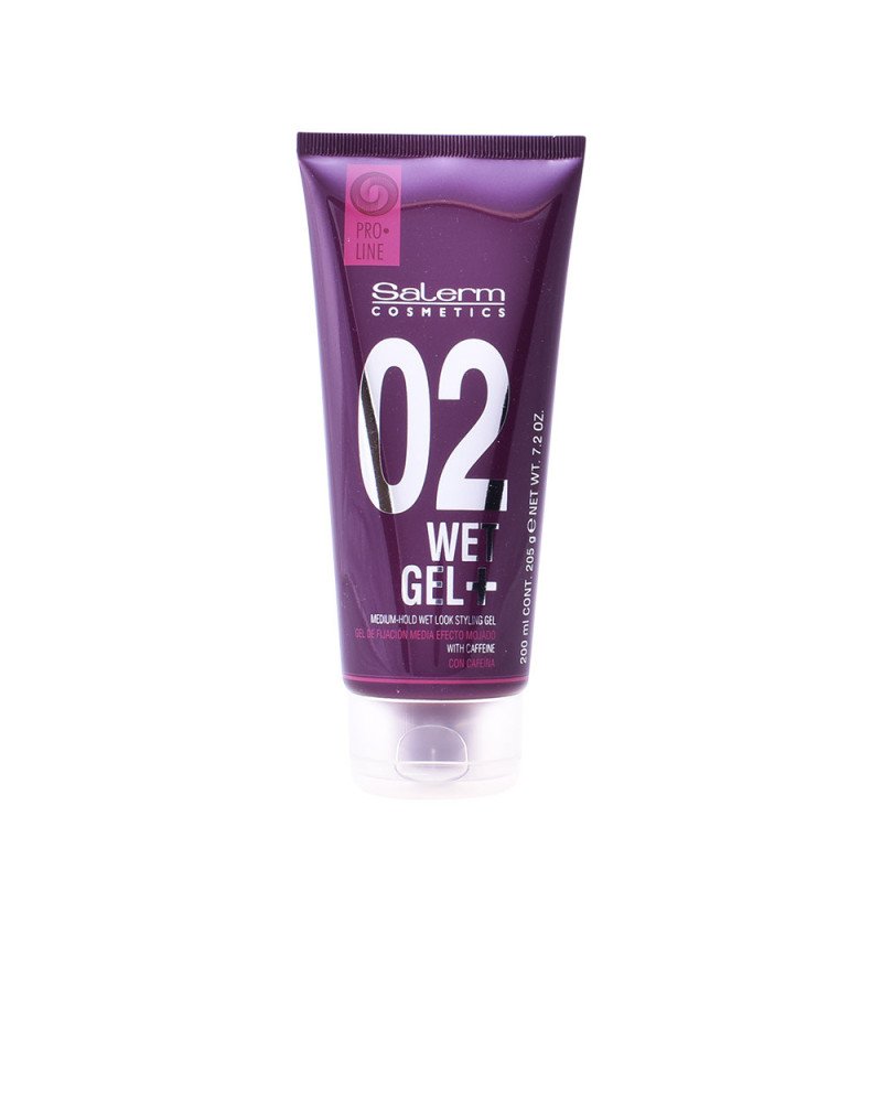 Salerm Cosmetics Wet Gel + Medium Hold Wet Look Styling Gel 200ml
