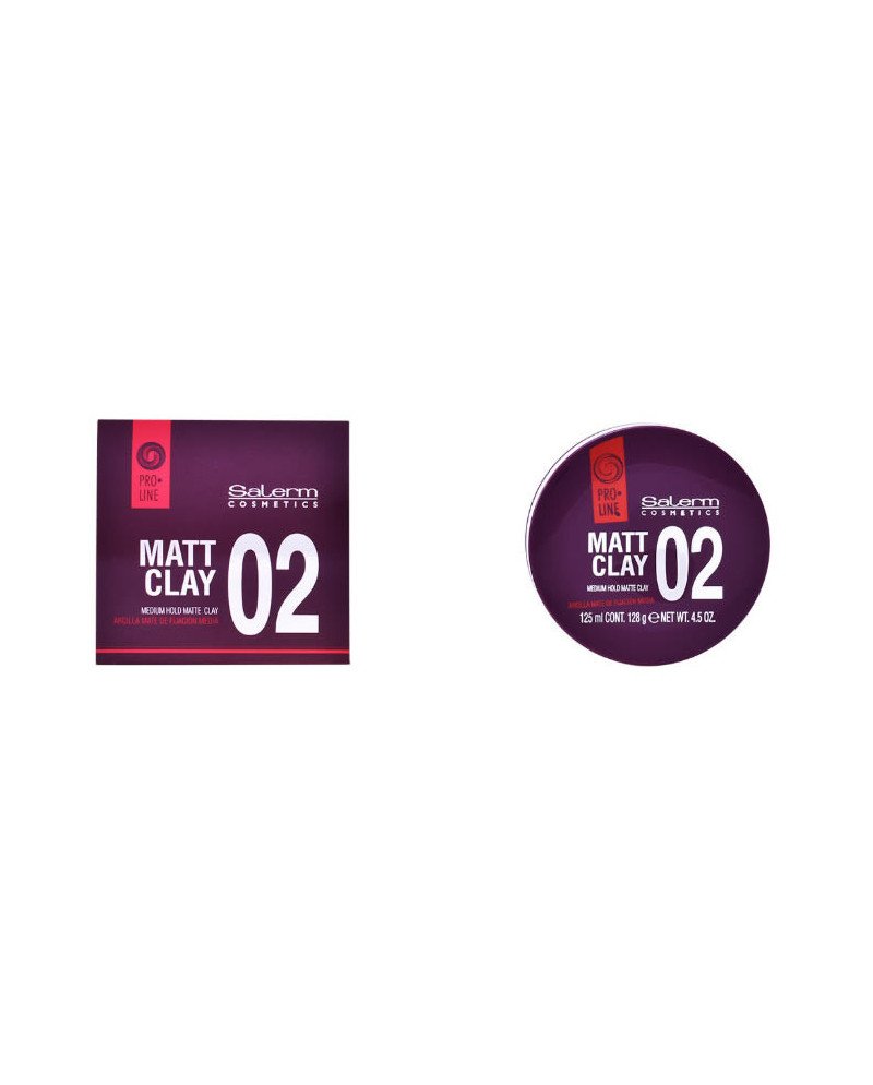 Salerm Cosmetics Matt Clay Medium Hold Matte Clay 125ml