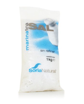 Alecosor Sal Marina Fina Sin Refinar 1 Kg