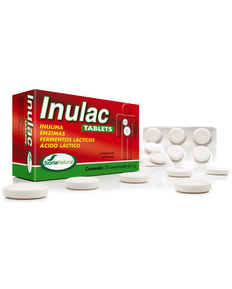 Soria Inulac Tabletas 30 Tabletas
