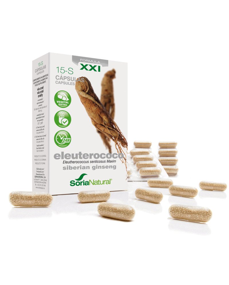 Soria 15-S Eleuterococo 690 Mg 30 Cap Liberac Prolongada