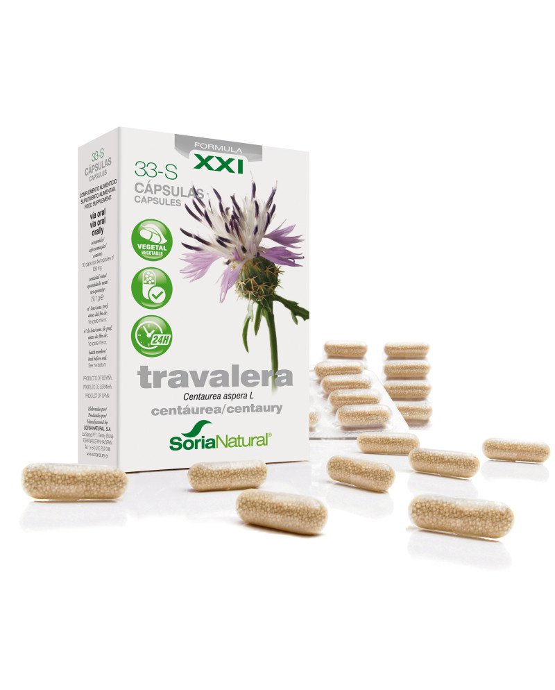 Soria 33-S Travalera 200 Mg 30 Caps
