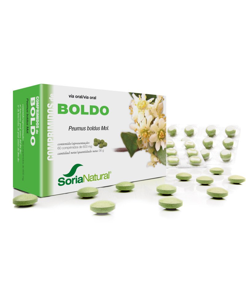 Soria Boldo 600 Mg 60 Comp
