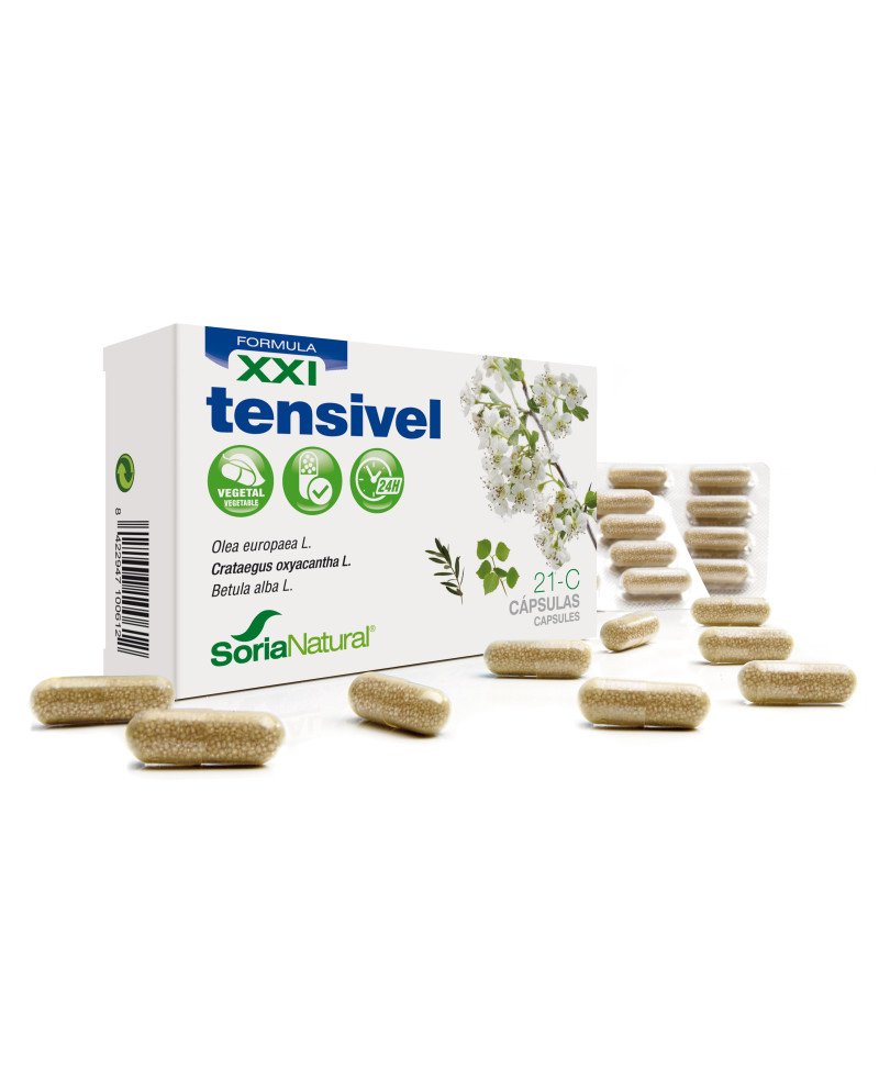 Soria 21-C Tensivel 600 Mg 30 Caps Liberacion Prolongada