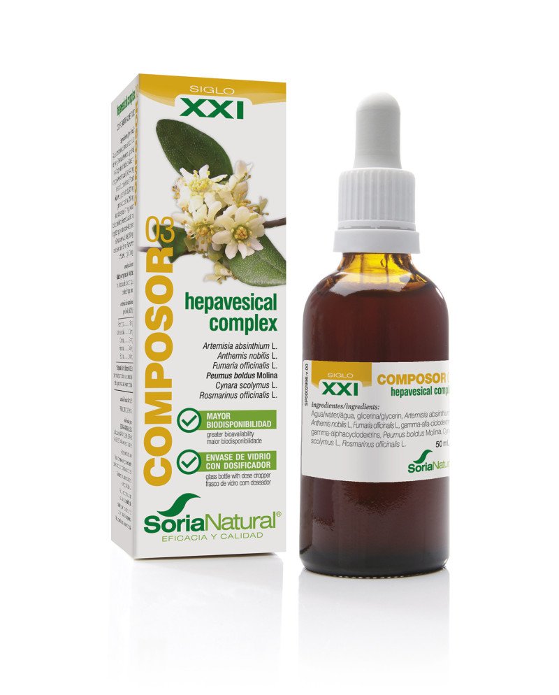 Soria Composor 3 Hepavesical Complex S Xxi 50ml